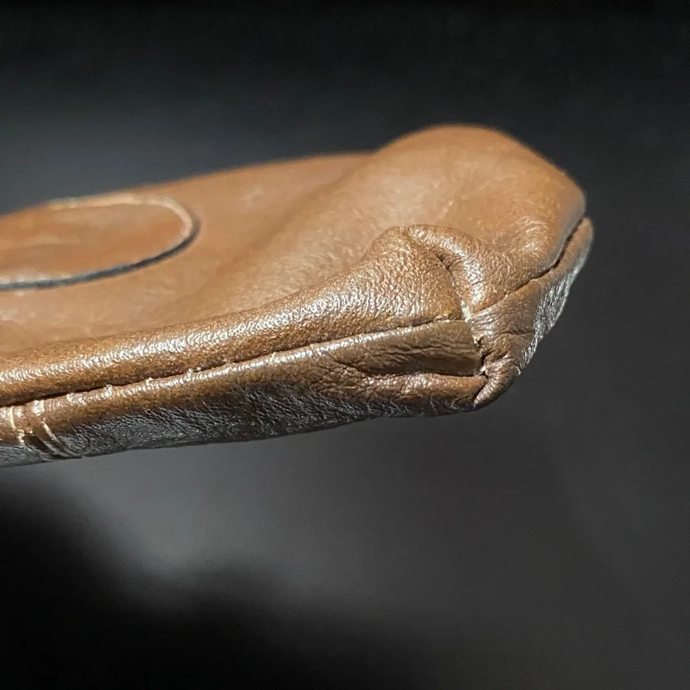 RGA vintage Brown Leather change purse - Picture 11 of 16